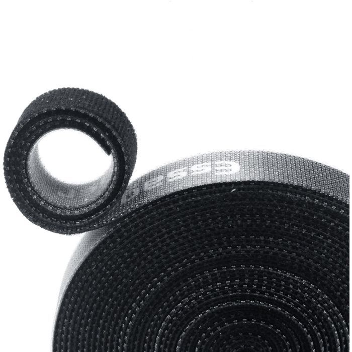 Набор для крепления Essager стрічка-липучка Cable Organizer 5m Black Фото