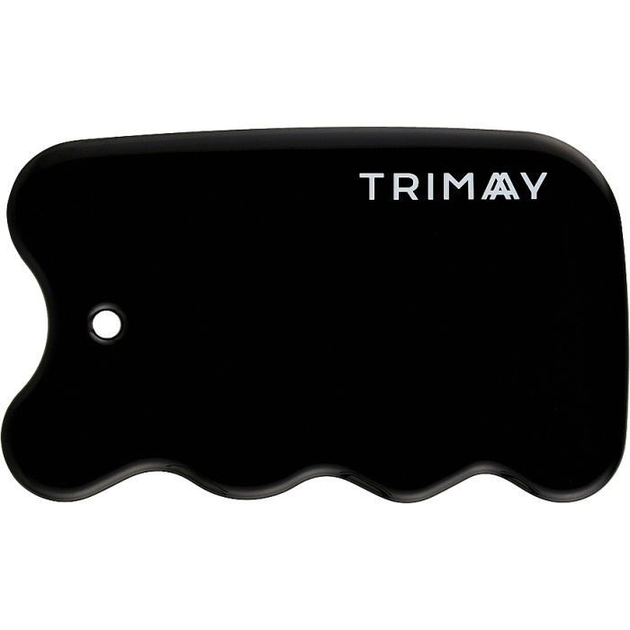 Скребок Гуаша Trimay Wide Wave Face Guasha Керамічний Фото