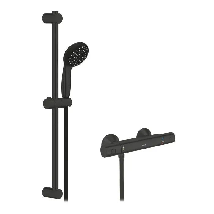 Душевой гарнитур Grohe QuickFix Start Black Фото