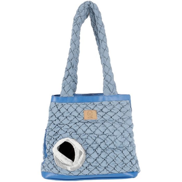 Переноска для животных MISOKO&CO 40x18x38 см темно-синя Фото