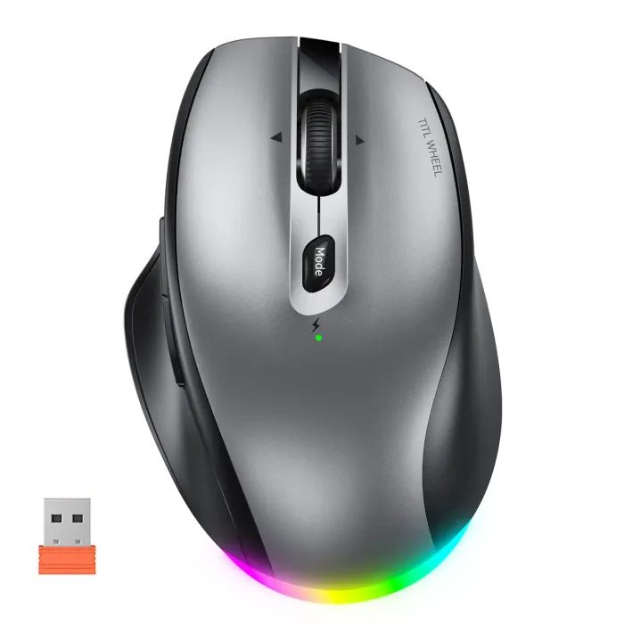 Мышка Meetion BTM007 Wireless/Bluetooth Gray Фото