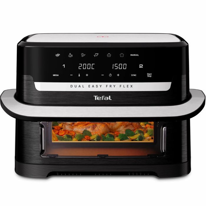 Мультипечь Tefal Dual Easy Fry Flex Фото