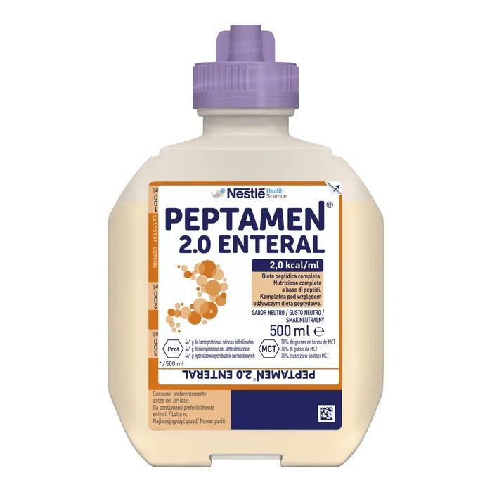 Энтеральное питание Nestle Peptamen 2.0 500 мл Фото