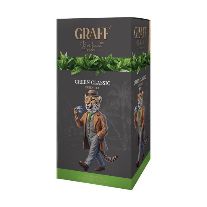 Чай Graff Green Classic 20х1.8 г Фото