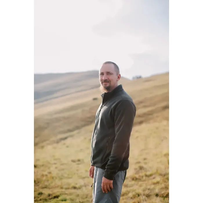 Кофта Tribe Fleece Jacket Full Zip T-KJ-0011-olive, 56 Фото