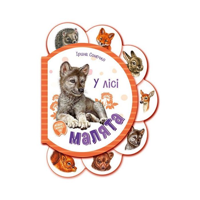 Книга Ранок Малята у лісі + Аудіо-бонус - Ірина Сонечко Фото