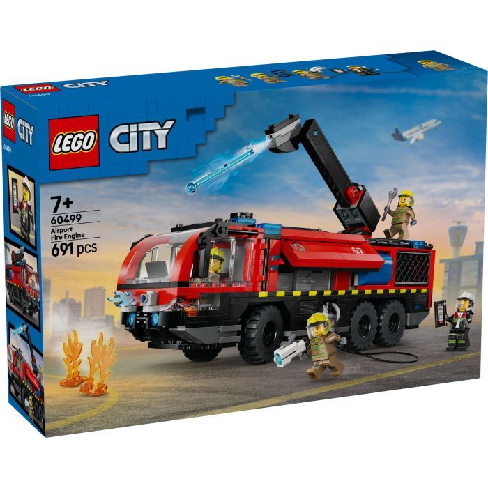 Конструктор LEGO City Пожежна вантажівка в аеропорту Фото