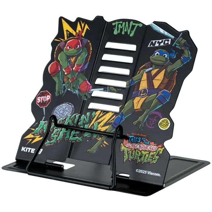 Подставка для книг Kite Ninja Turtles, металева Фото