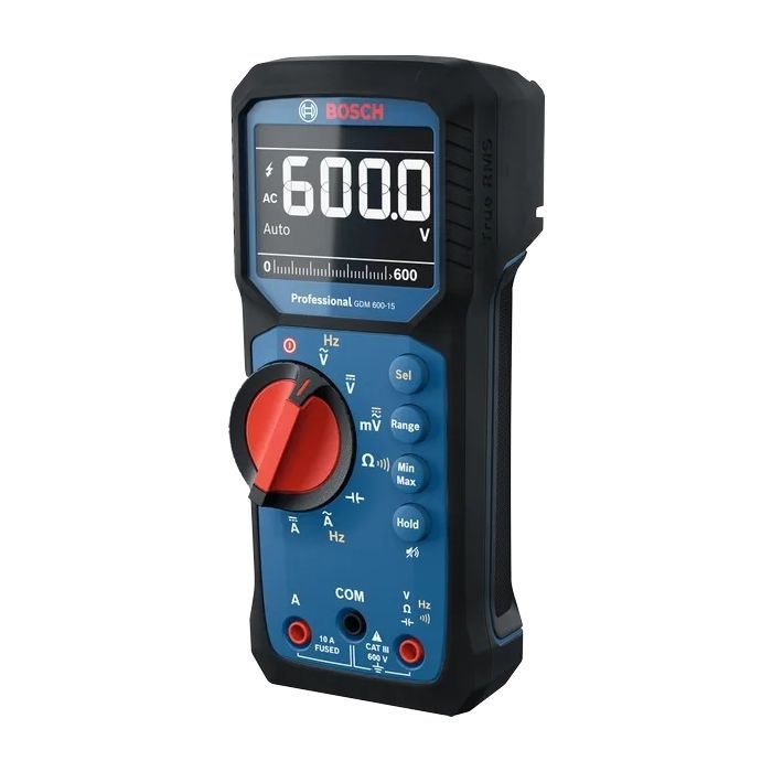Цифровой мультиметр Bosch Professional GDM 600-15, 0-600V, LCD Фото