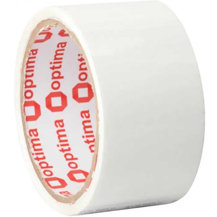 Скотч Optima 48 мм х 30 м, белый Фото
