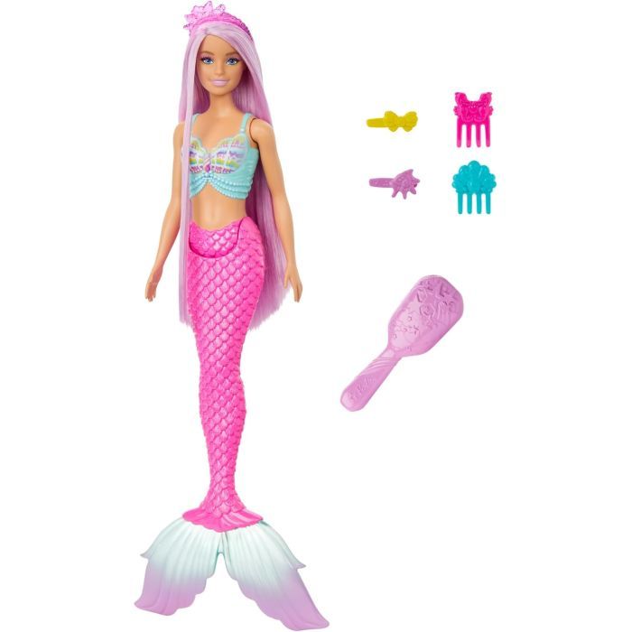 Кукла Barbie Русалочка Волшебные прически серии Фантастический Фото