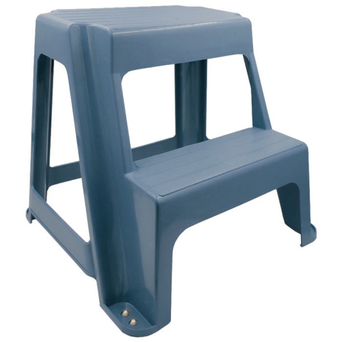 Табурет Irak Plastik со ступенькой Step цвет антрацитовый Фото