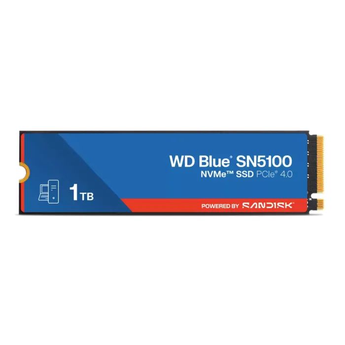 Накопитель SSD WD M.2 2280 1TB BLUE SN5100 Фото