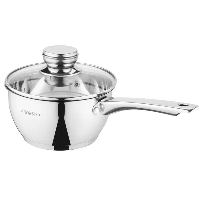 Ковш Ardesto Gemini Lucca, 1.6л, нержавіюча сталь Фото