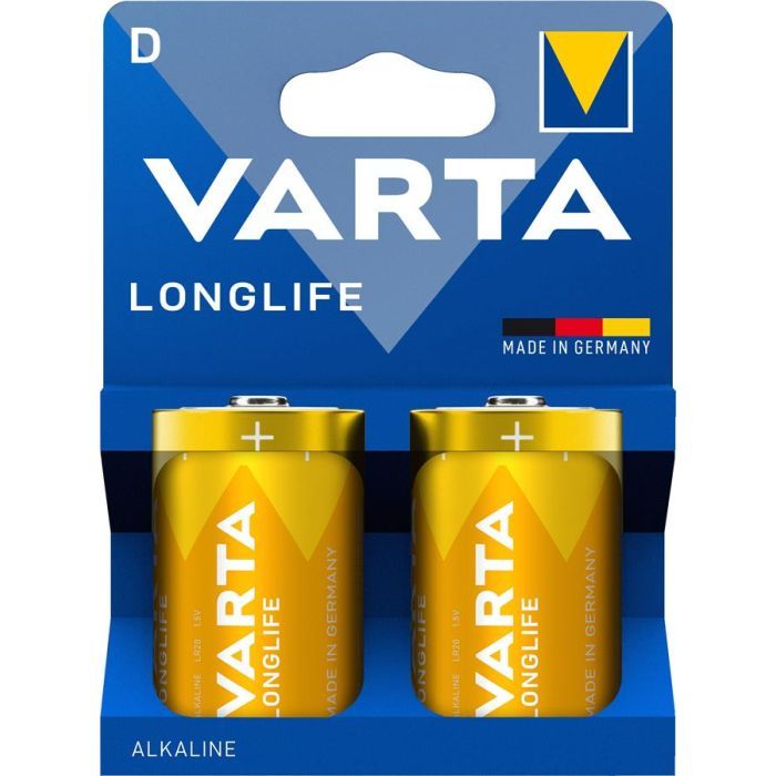 Батарейка Varta D (LR20) Longlife лужна * 2 Фото