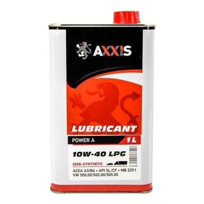 Моторное масло AXXIS 10W-40 LPG Power A 1л Фото