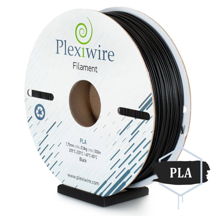Пластик для 3D-принтера Plexiwire PLA1.75mm 0.9kg/300m Black Фото