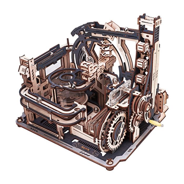 Конструктор Robotime Rokr деревянный 3D Мраморный космодром Фото