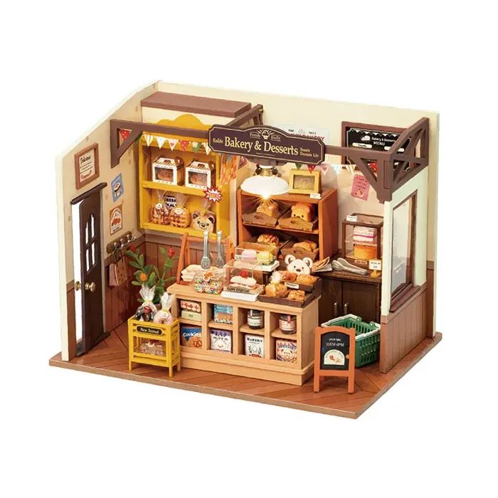 Конструктор Robotime Rolife деревянный 3D Пекарня Беки Фото