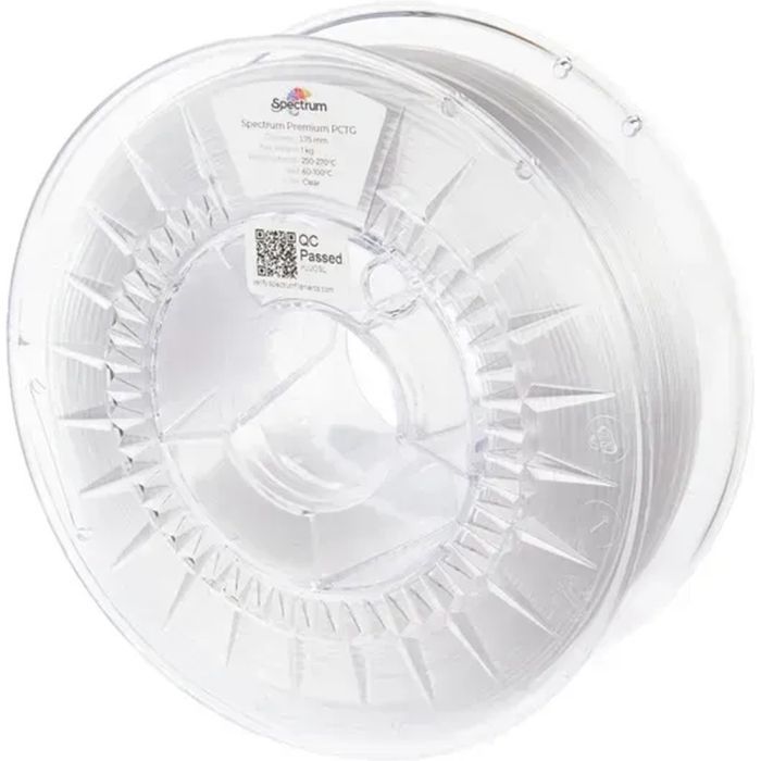 Пластик для 3D-принтера Spectrum PCTG Premium 1.75mm 1kg CLEAR Фото
