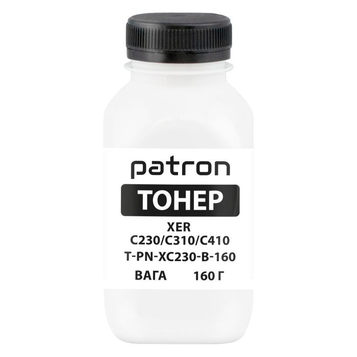 Тонер Patron XER C230/C310/C410, 160 г, Black Фото