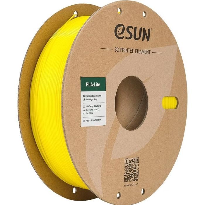 Пластик для 3D-принтера eSUN ePLA-LITE 1,75mm 1kg Yellow Фото