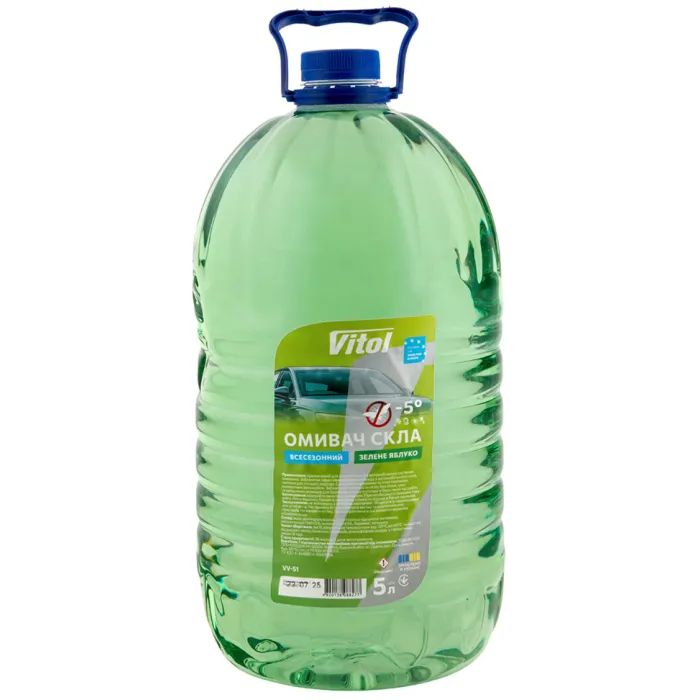 Омыватель автомобильный VITOL Яблуко 5л Фото