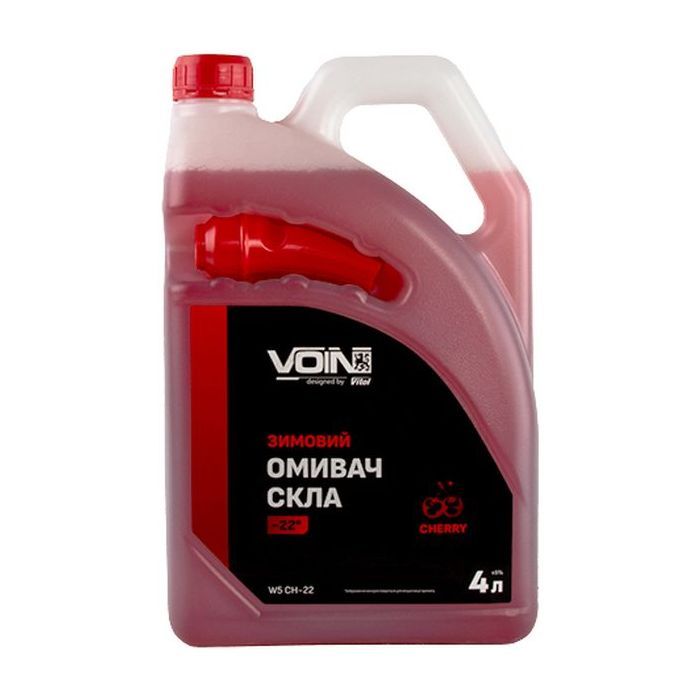 Омыватель автомобильный VOIN -22 Cherry 4л Фото