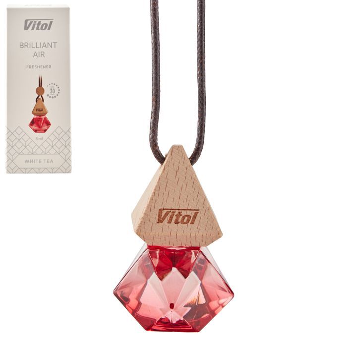 Ароматизатор для автомобиля VITOL Air WhiteTea 8мл Фото