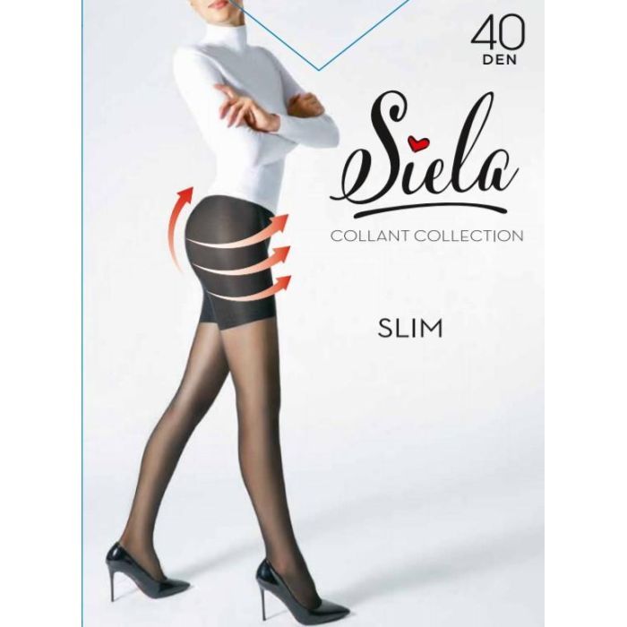 Колготы Siela Collant Slim 40 Den Tabaco - 2 Фото