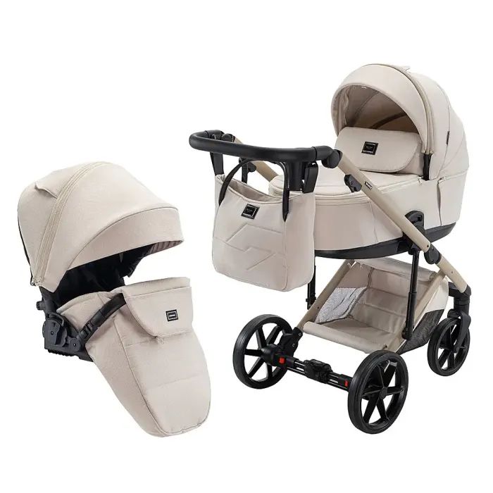 Коляска Adamex 2 в 1 Dolce Natura 3 vanilla Фото