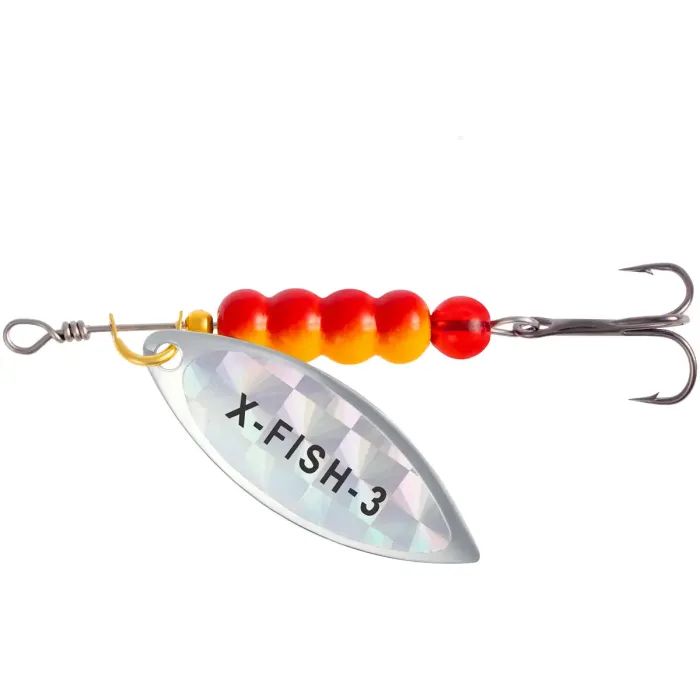 Блесна X-Fish Trophy 11g 3 Silver rainbow Фото