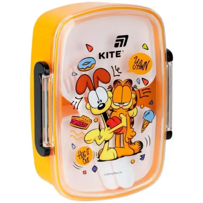 Ланч-бокс детский Kite Garfield з наповненням 750 мл Фото