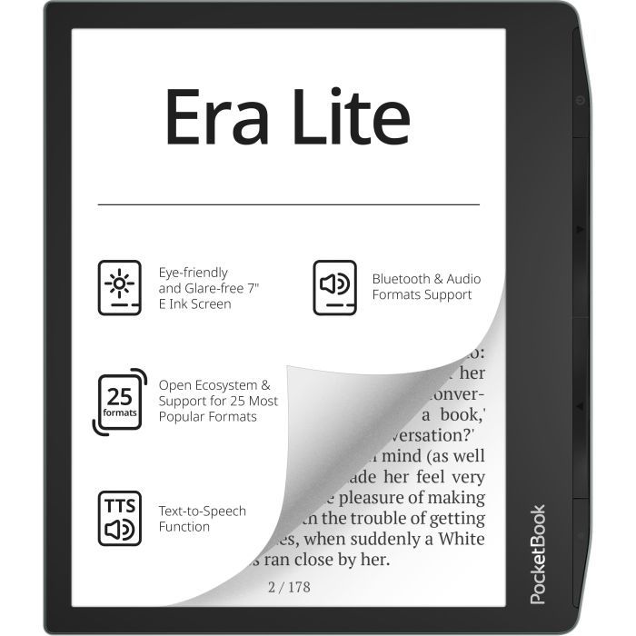 Электронная книга Pocketbook 710 Era Lite, Stone Green Фото