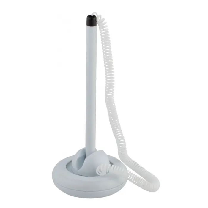 Ручка шариковая Buromax non-retractable, Desk pen, blue Фото